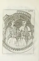 An illustration from Osservazioni sopra alcuni frammenti di vasi antichi di vetro ornati di figure trovati ne'cimiteri di Roma (1716)