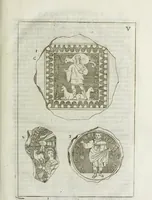 An illustration from Osservazioni sopra alcuni frammenti di vasi antichi di vetro ornati di figure trovati ne'cimiteri di Roma (1716)