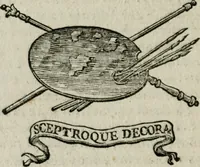 An illustration from Osservazioni sopra il libro della Felsina pittrice per difesa di Raffaello da Urbino, dei Caracci, e della loro scuola (1703)