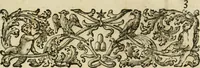 An illustration from Osservazioni sopra il libro della Felsina pittrice per difesa di Raffaello da Urbino, dei Caracci, e della loro scuola (1703)