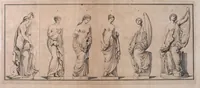 An illustration from Osservazioni sui monumenti delle belle arti che rappresentano Leda (1802)