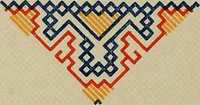 An illustration from Osztyák himzések = Ostjakische Stickereien (1921)