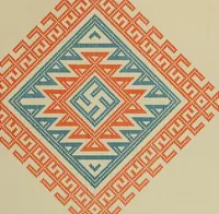 An illustration from Osztyák himzések = Ostjakische Stickereien (1921)