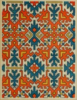 An illustration from Osztyák himzések = Ostjakische Stickereien (1921)