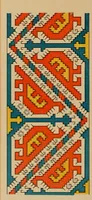An illustration from Osztyák himzések = Ostjakische Stickereien (1921)