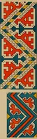 An illustration from Osztyák himzések = Ostjakische Stickereien (1921)