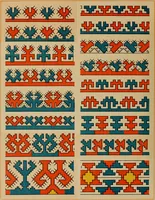 Picture 62 of 70 from Osztyák himzések = Ostjakische Stickereien (1921), leaf 65