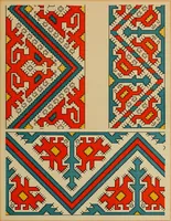 Picture 66 of 70 from Osztyák himzések = Ostjakische Stickereien (1921), leaf 70