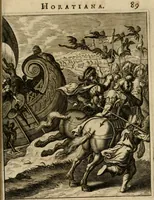 An illustration from Othonis VaenI Emblemata Horatiana : imaginibus in aes incisis : atque latino, germanico, gallico et belgico carmine illustrata (1684)