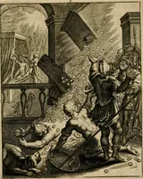 An illustration from Othonis VaenI Emblemata Horatiana : imaginibus in aes incisis : atque latino, germanico, gallico et belgico carmine illustrata (1684)