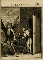 An illustration from Othonis VaenI Emblemata Horatiana : imaginibus in aes incisis : atque latino, germanico, gallico et belgico carmine illustrata (1684)