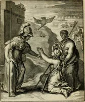 An illustration from Othonis VaenI Emblemata Horatiana : imaginibus in aes incisis : atque latino, germanico, gallico et belgico carmine illustrata (1684)
