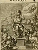An illustration from Othonis VaenI Emblemata Horatiana : imaginibus in aes incisis : atque latino, germanico, gallico et belgico carmine illustrata (1684)