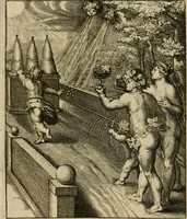 An illustration from Othonis VaenI Emblemata Horatiana : imaginibus in aes incisis : atque latino, germanico, gallico et belgico carmine illustrata (1684)