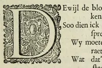 Picture 2 of 20 from Ouderdom, buyten-leven, en Hof-gedachten op sorg-vliet (1656), leaf 37