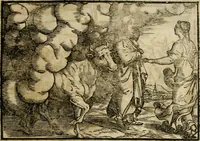 An illustration from Ouidio istorico, politico, morale : breuemente spiegato, e delineato con artificiose figure, accresciuta questa quinta impressione di nuoue allegorie (1696)