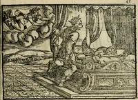 An illustration from Ouidio istorico, politico, morale : breuemente spiegato, e delineato con artificiose figure, accresciuta questa quinta impressione di nuoue allegorie (1696)