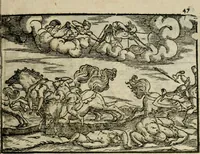 An illustration from Ouidio istorico, politico, morale : breuemente spiegato, e delineato con artificiose figure, accresciuta questa quinta impressione di nuoue allegorie (1696)