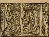 An illustration from Ouidio istorico, politico, morale : breuemente spiegato, e delineato con artificiose figure, accresciuta questa quinta impressione di nuoue allegorie (1696)
