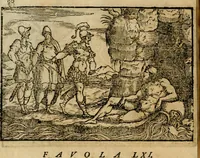An illustration from Ouidio istorico, politico, morale : breuemente spiegato, e delineato con artificiose figure, accresciuta questa quinta impressione di nuoue allegorie (1696)