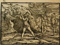 An illustration from Ouidio istorico, politico, morale : breuemente spiegato, e delineato con artificiose figure, accresciuta questa quinta impressione di nuoue allegorie (1696)