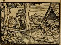 An illustration from Ouidio istorico, politico, morale : breuemente spiegato, e delineato con artificiose figure, accresciuta questa quinta impressione di nuoue allegorie (1696)