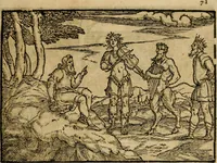 An illustration from Ouidio istorico, politico, morale : breuemente spiegato, e delineato con artificiose figure, accresciuta questa quinta impressione di nuoue allegorie (1696)