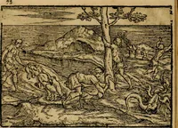 An illustration from Ouidio istorico, politico, morale : breuemente spiegato, e delineato con artificiose figure, accresciuta questa quinta impressione di nuoue allegorie (1696)