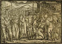 An illustration from Ouidio istorico, politico, morale : breuemente spiegato, e delineato con artificiose figure, accresciuta questa quinta impressione di nuoue allegorie (1696)