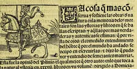 An illustration from Ouiedo Dela natural hystoria delas Indias (1526)