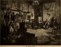An illustration from Our American artists (1879)