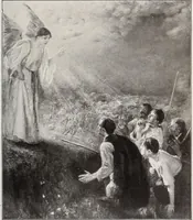 An illustration from Our angel friends in ministry and song (1903)