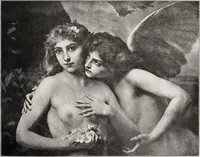An illustration from Our angel friends in ministry and song (1903)