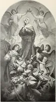 An illustration from Our angel friends in ministry and song (1903)