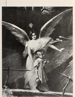 An illustration from Our angel friends in ministry and song (1903)