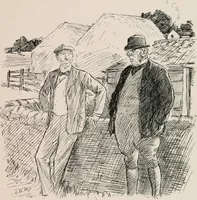 An illustration from Our battalion : being some slight impressions of His Majesty's Auxiliary Forces, in camp and elsewhere (1902)