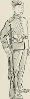 An illustration from Our battalion : being some slight impressions of His Majesty's Auxiliary Forces, in camp and elsewhere (1902)