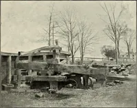 An illustration from Our colonial homes (1894)