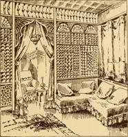 An illustration from Our doors and windows : how to decorate them (1889)
