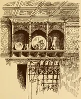 An illustration from Our doors and windows : how to decorate them (1889)