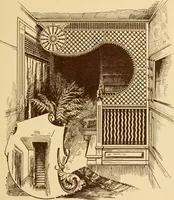 An illustration from Our doors and windows : how to decorate them (1889)