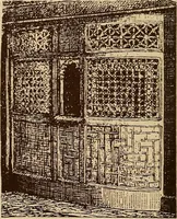 An illustration from Our doors and windows : how to decorate them (1889)