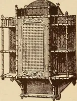 An illustration from Our doors and windows : how to decorate them (1889)
