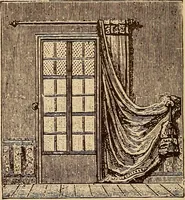 An illustration from Our doors and windows : how to decorate them (1889)