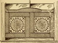 An illustration from Our doors and windows : how to decorate them (1889)