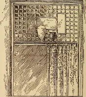 An illustration from Our doors and windows : how to decorate them (1889)