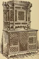 An illustration from Our doors and windows : how to decorate them (1889)