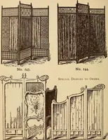An illustration from Our doors and windows : how to decorate them (1889)