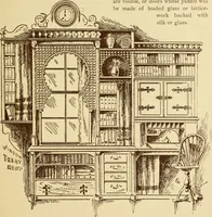 An illustration from Our doors and windows : how to decorate them (1889)