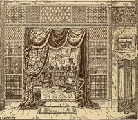 An illustration from Our doors and windows : how to decorate them (1889)